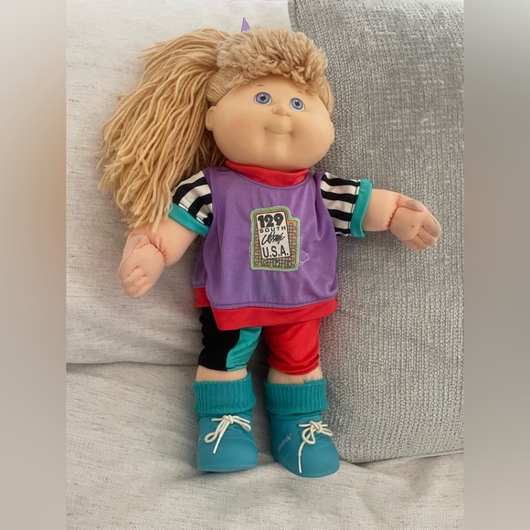 Vintage 1990’s Cabbage Patch Doll Posable (READ!!) - Picture 2 of 9